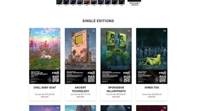 This MF sold some JPGs for $3.5M last weekend - Beeple Art Drop смотреть онлайн