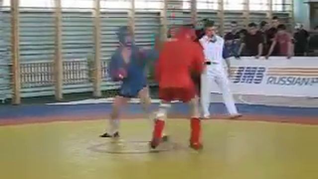 Боевое самбо. Финал 74кг. смотреть онлайн