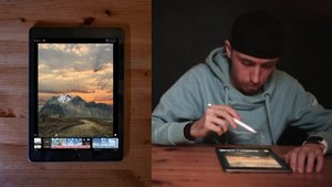 Обработка ФОТОГРАФИЙ на IPad.