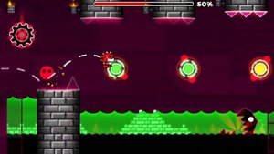 Прохождение уровня Deadlocked в Geometry dash