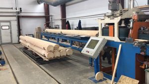 Производство оцилиндрованного бревна | профилированного бруса | клеёного бруса | Витославица