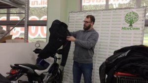 с487 Мото одежда секонд Крем Италия