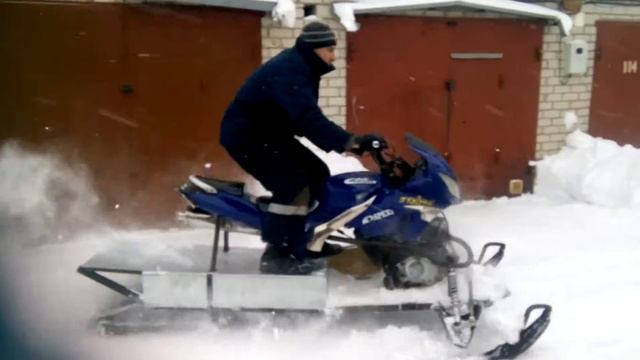 Самодельный снегоход г.Казань смотреть онлайн