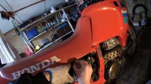 Запускаем Хонда Доминатор NX650