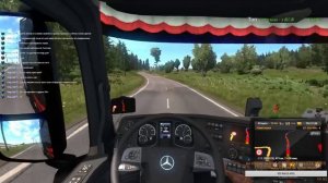 Euro Truck Simulator 2 по катушки со вторым стримером и качаем уровни и качаем тачку