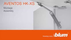 Монтаж системы плавного закрывания Blum HK-ХS