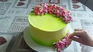 УДИВИТЕ  гостей / СМОТРИТЕ как ЛЕГКО и КРАСИВО так украсить торт