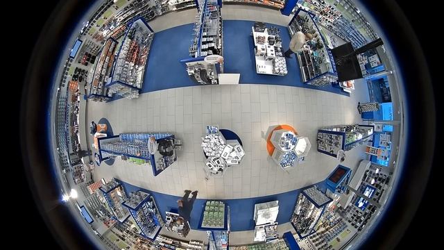 Сетевая панорамная камера AXIS M3007-PV (режим 360градусов) смотреть онлайн