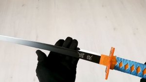 Катана из аниме "Клинок, рассекающий демонов" (Demon Slayer) Меч Шинобу Кочо