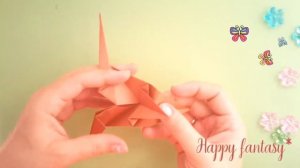 Оригами СОБАЧКА! Собака из бумаги своими руками!!!