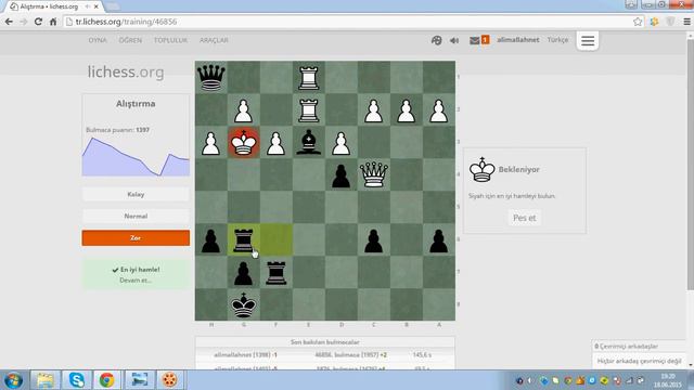 hard chess puzzle with solution смотреть онлайн