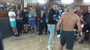 Бокс. Спарринги.