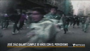 El periodista José Díaz-Balart cumple 30 años de carrera | Noticias Telemundo