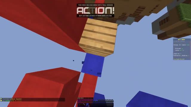 Играю на Хайпикселе с автокликером (БАН)