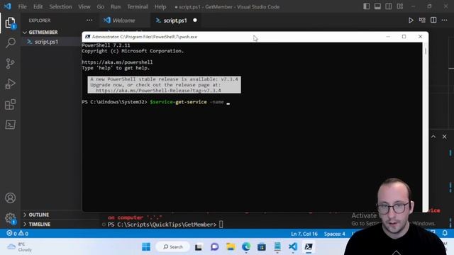 PowerShell Quick Tips : Get-Member смотреть онлайн