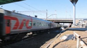Электровоз ЭП2К-118 с поездом №082И Москва- Улан-Удэ.
