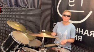 Найк Борзов - Верхом на звезде. Кавер на барабанах. Drum cover.