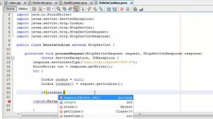 J2EE Tutorial For Beginners || Deleting Cookies In JSP Servlets || Servlets Tutorial