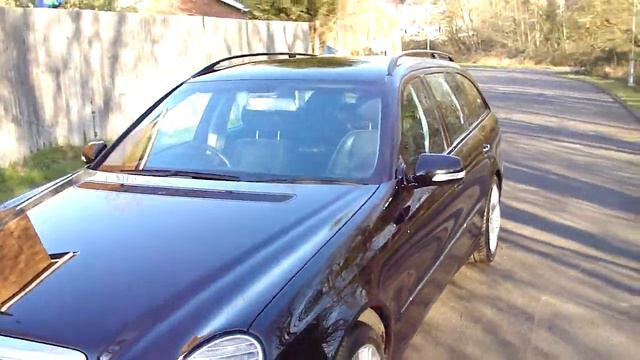 2007 MERCEDES E280 CDI SPORT ESTATE 3.0 V6 DIESEL BLACK AUTO MERCLAND смотреть онлайн