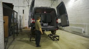 Быстросъемная лебедка на рельсах