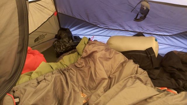 Зимний ПВД с ночевкой в палатке The north face VE-25 смотреть онлайн