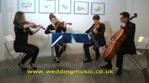 String quartet - Marry You (Bruno Mars), via the Wedding Music Company