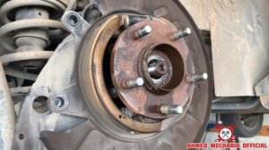 How to replace back wheel bearing hub | Mazda CX9