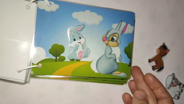 Книжка- малышка на липучках для самых маленьких смотреть онлайн