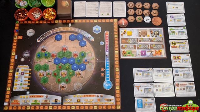 Terraforming Mars Ο Αποικισμός Του Άρη - How to Play Video by Epitrapaizoume.gr смотреть онлайн