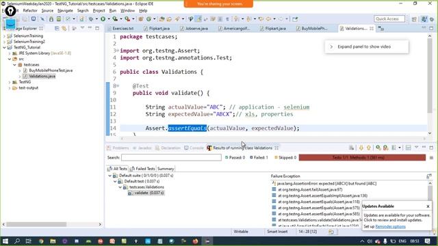 TestNG Tutorial For Selenium WebDriver Part 1