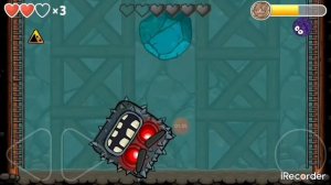 проходим последний  уровень в игре Red Ball 4