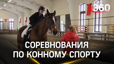 Соревнования по конному спорту провели в Подольске