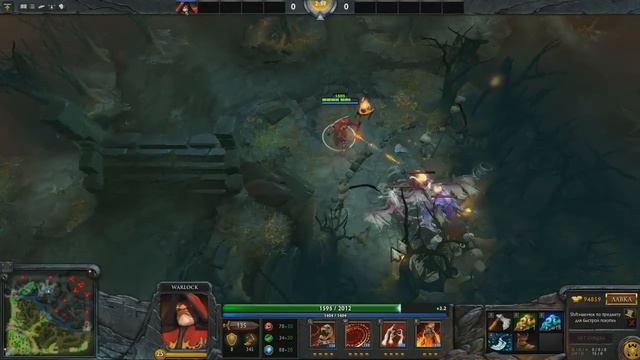 Dota 2 - "Варды против крипов в темном лесу!" + бешеные пираты))) смотреть онлайн