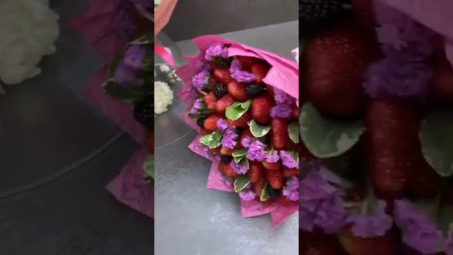 Букет "Кокетка" от Фруктовой мастерской "Fruit Joy".