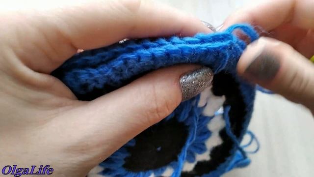 Тапочки-сапожки крючком/ Мотив "Подсолнух"/ПОДРОБНЫЙ МК! Crochet slippers for beginners