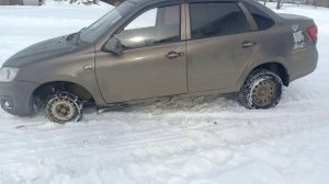 Какие колеса лучше на гранту для зимы.