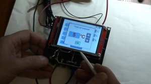 Контроллер для полуавтоматического котла(капельного типа) на отработке с сенсорным экраном 3.2"