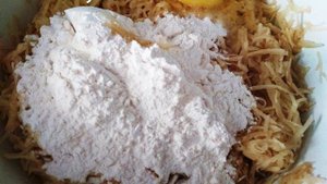 Драники с мясом