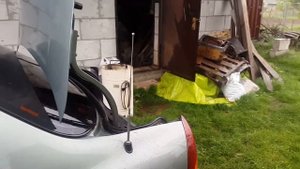 Телескопическая антенна Ланос открытие