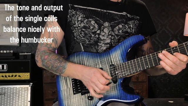 Schecter Sun Valley Super Shredder 3 with EMG RetroActive pickups смотреть онлайн