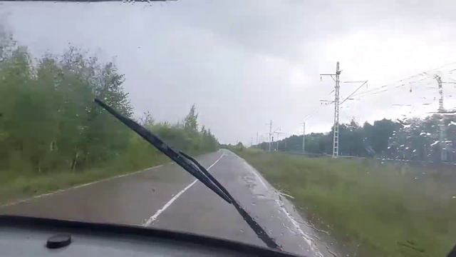 Дороги на БАМе, поездка из рп. Магистральный в рп. Улькан. смотреть онлайн