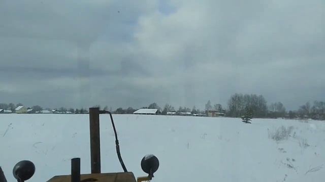 Едем глубоком много снег и чистить снег дороги ДТ 75 МЛ Казахстан смотреть онлайн