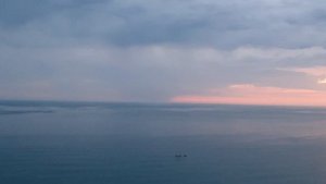 Закат с 17 этажа? ЖК Сан Марино. Лазаревское. Пляж Морской Бриз. Море вечером. 07 июля 2023
