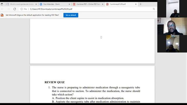DOH, DHA, MOH Review Questions (Care of the Client with GIT Tubes) смотреть онлайн
