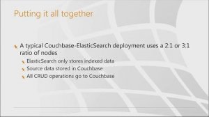 Integrating Elasticsearch for Real Time Analytics with Kibana – Couchbase Connect 2014