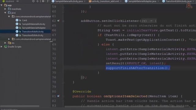 07. Curso de Material Design con Android Studio. Sistema para Añadir Tarjetas. смотреть онлайн