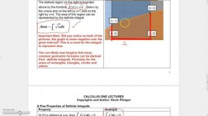 Calculus 1 Lecture 4 3 2  Area and the Definite Integral