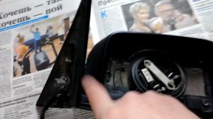 БМВ Е34 Как разобрать боковое зеркало заднего вида BMW E34