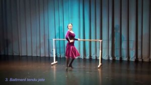 Видео урок "Народно-сценический экзерсис в испанском характере"