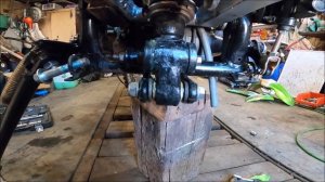 Что с ним стало за год эксплуатации, MOTOLAND-rz-200. Разборка задней подвески.